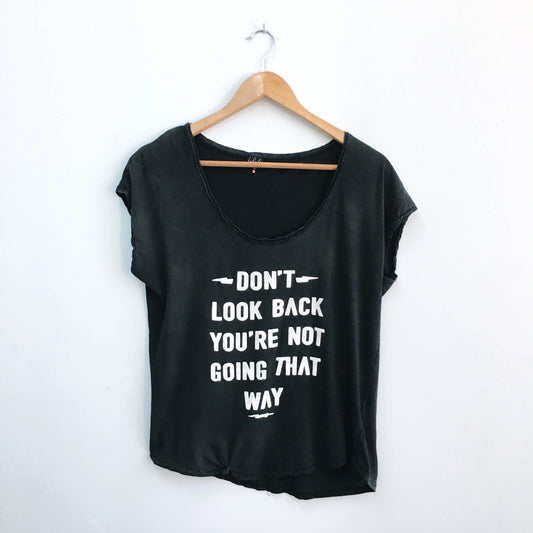 Talula Don't look back tee - size Small