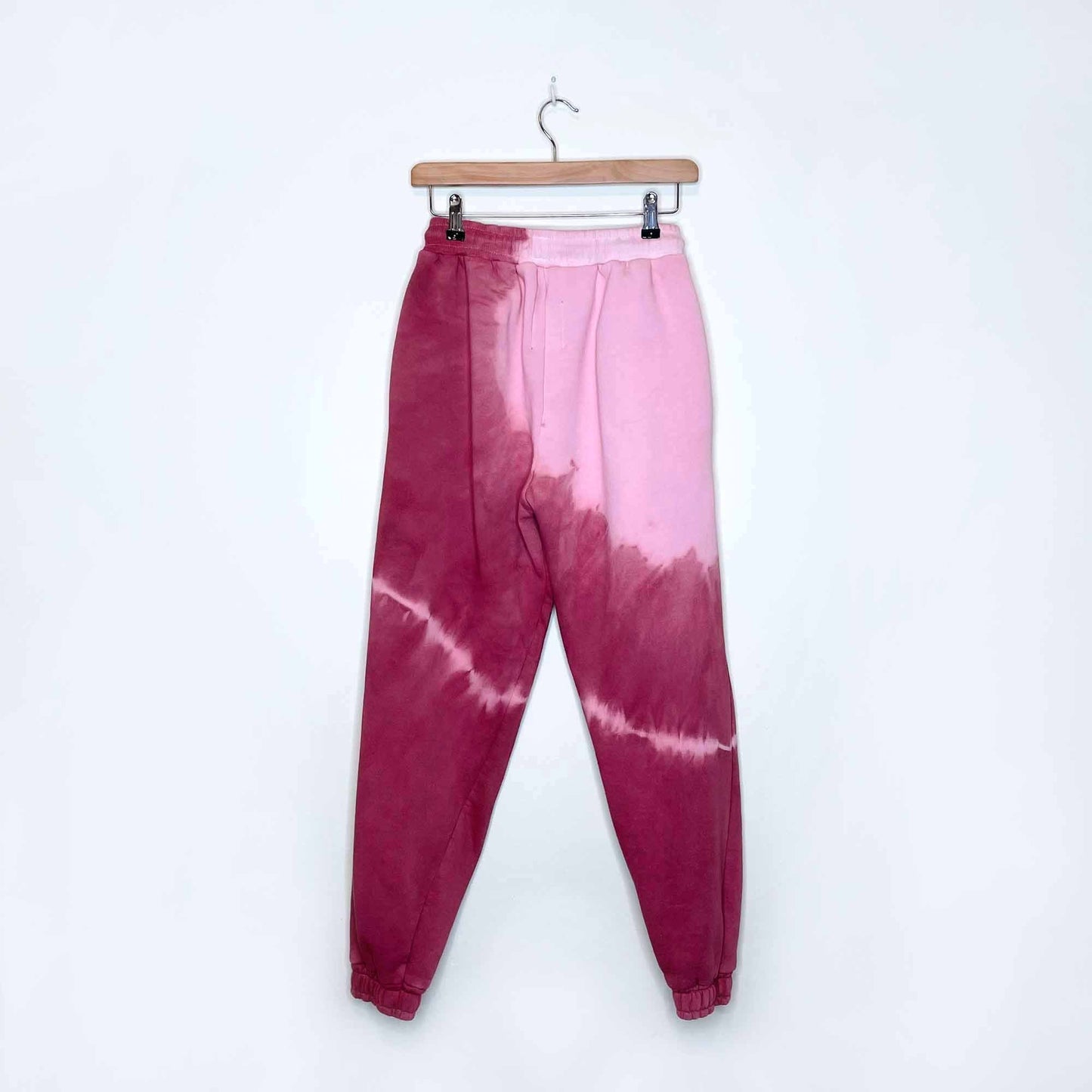 boohoo man x burna boy tie dye fleece joggers - size small