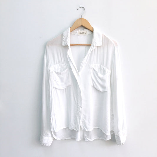 Bella Dahl Split Back Button Down - size xs