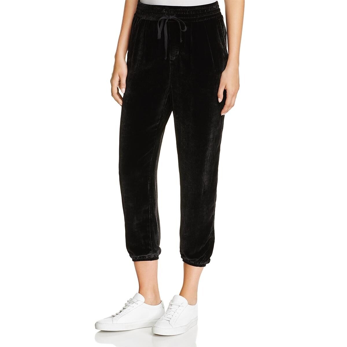 Current Elliott Eden Silk Velour Joggers - size 0