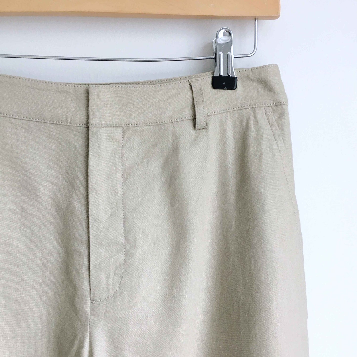 NWOT Club Monaco linen high rise wide leg pant - size 2