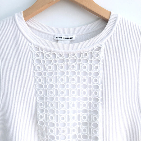 Club Monaco Crop Knit - size xs