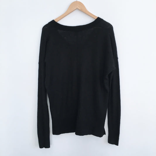 Club Monaco Black Alpaca Sweater - size Large