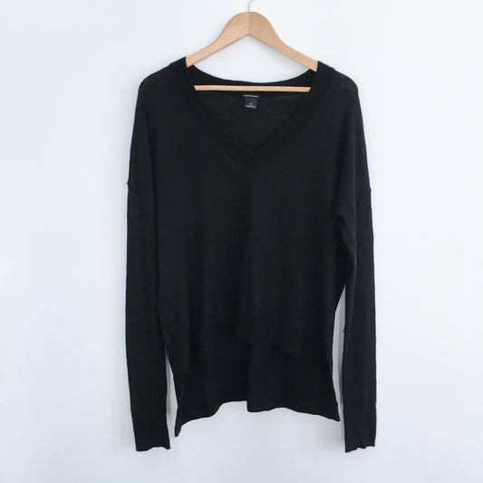 Club Monaco Black Alpaca Sweater - size Large