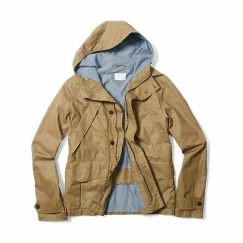 club monaco waxed cotton scout jacket - size medium