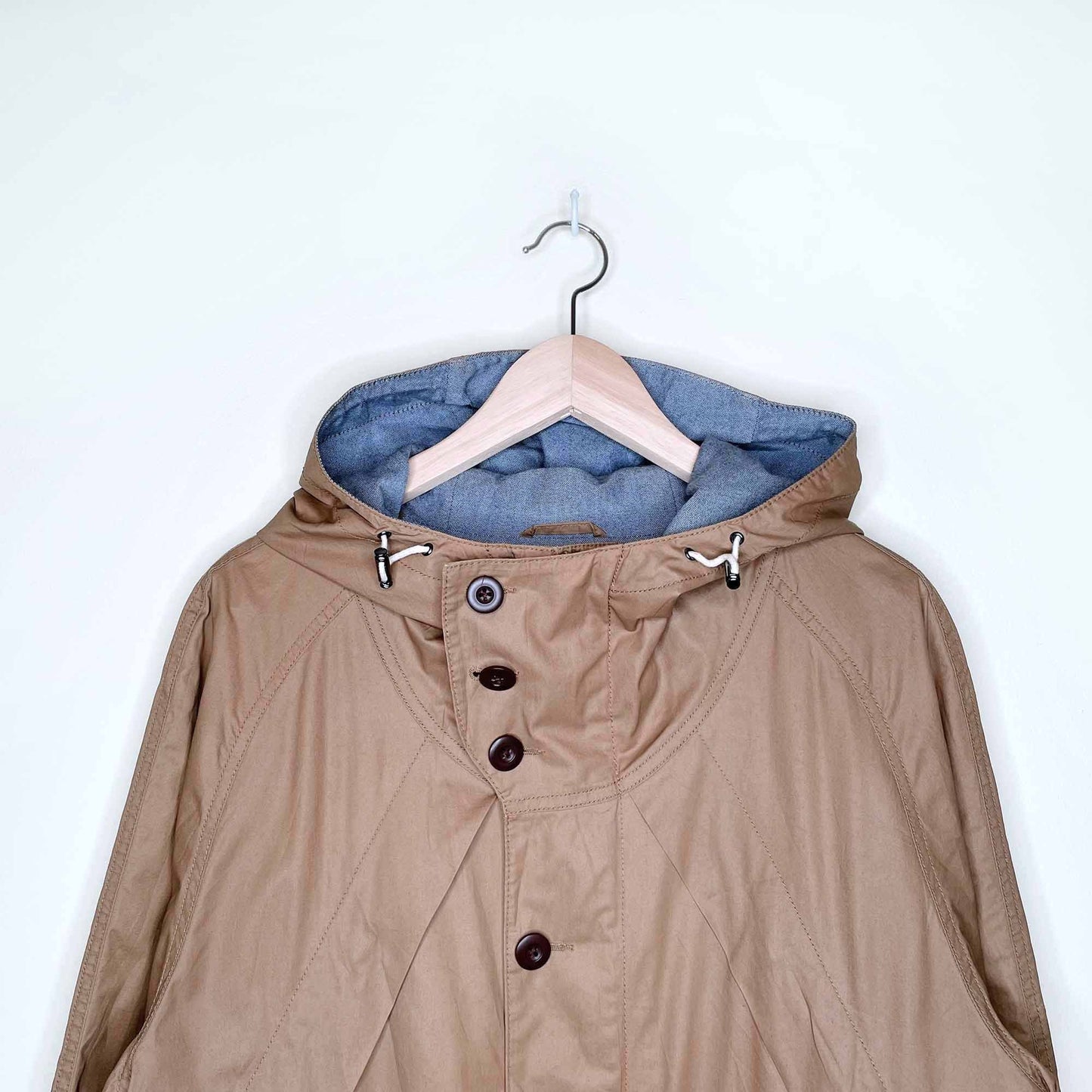 club monaco waxed cotton scout jacket - size medium