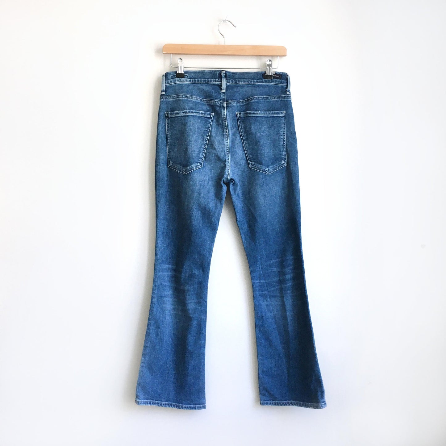 Citizens of Humanity Fleetwood Crop High-Rise Flare Jeans - size 30