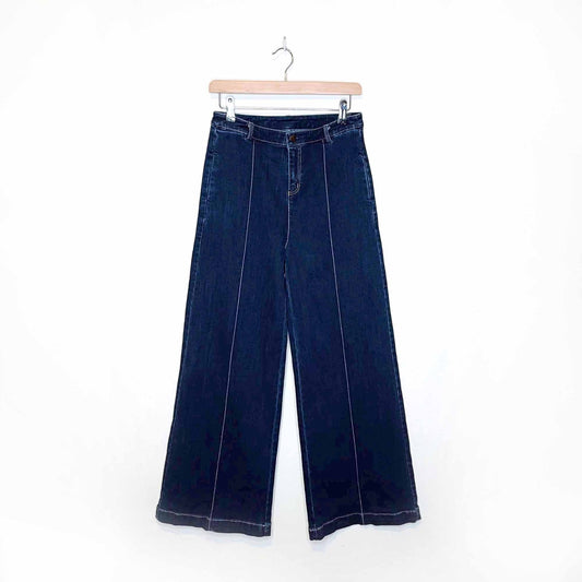 d. high rise wide leg y2k jeans - size 28