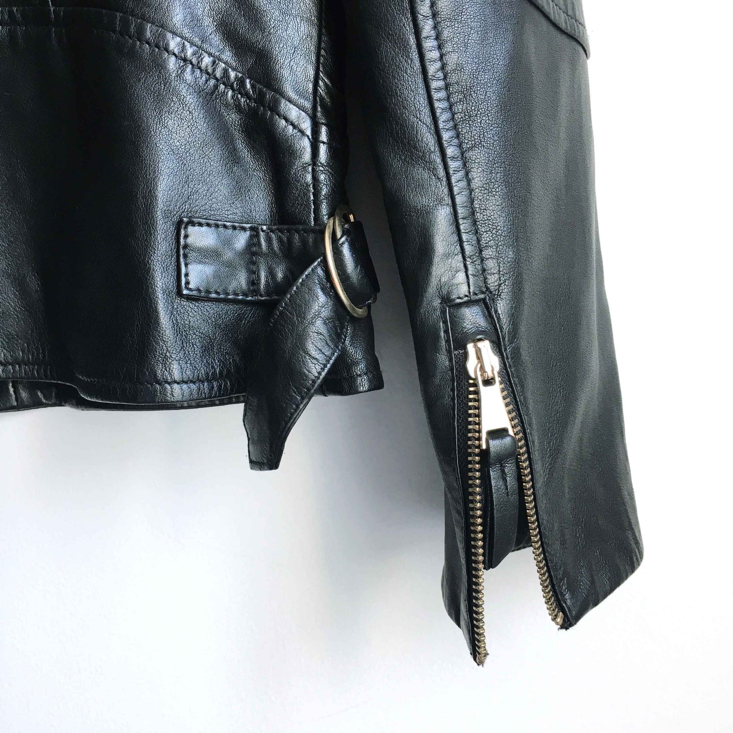 Danier Leather Moto Jacket - size Small