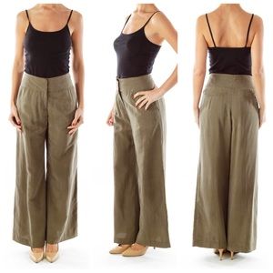 Anthropologie Wide Leg Trousers - size 6