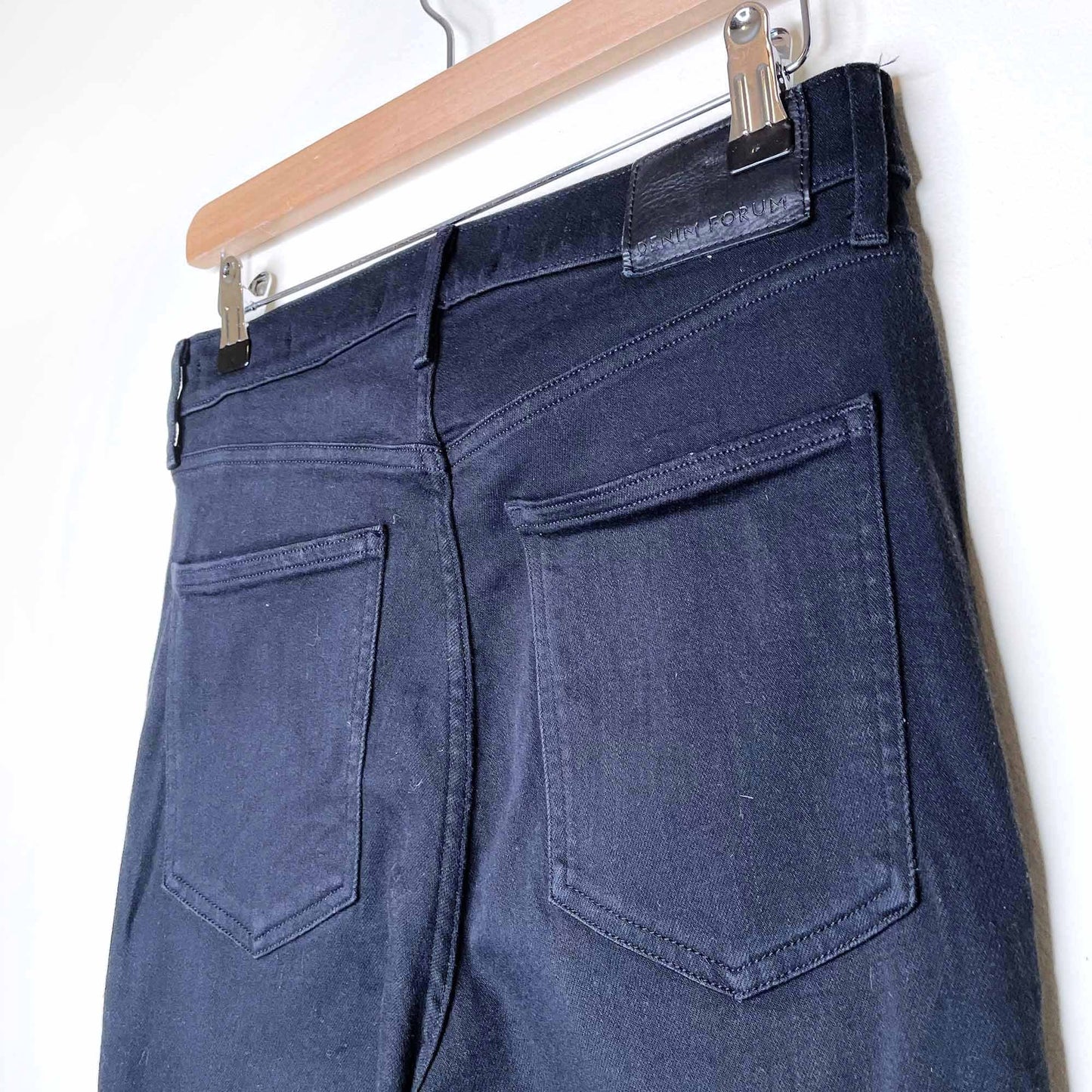 denim forum lola high rise skinny crop - size 29