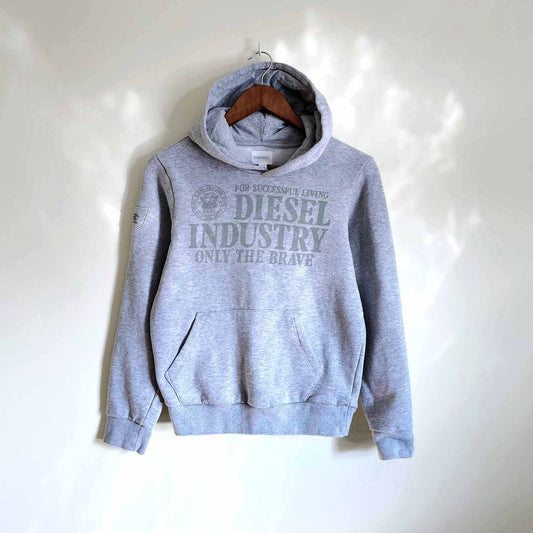 Diesel big boys' sefiry industry hoodie - size xs