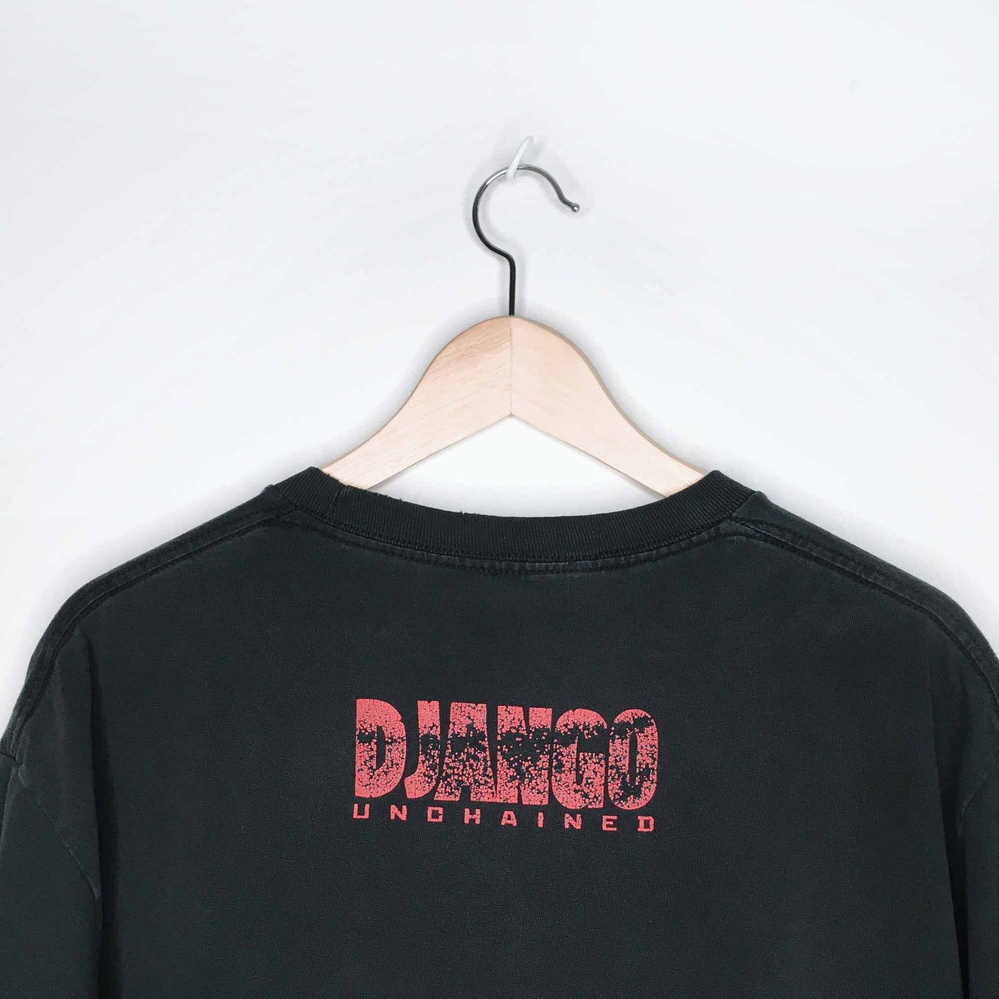 vintage django unchained 2012 movie t-shirt - size medium