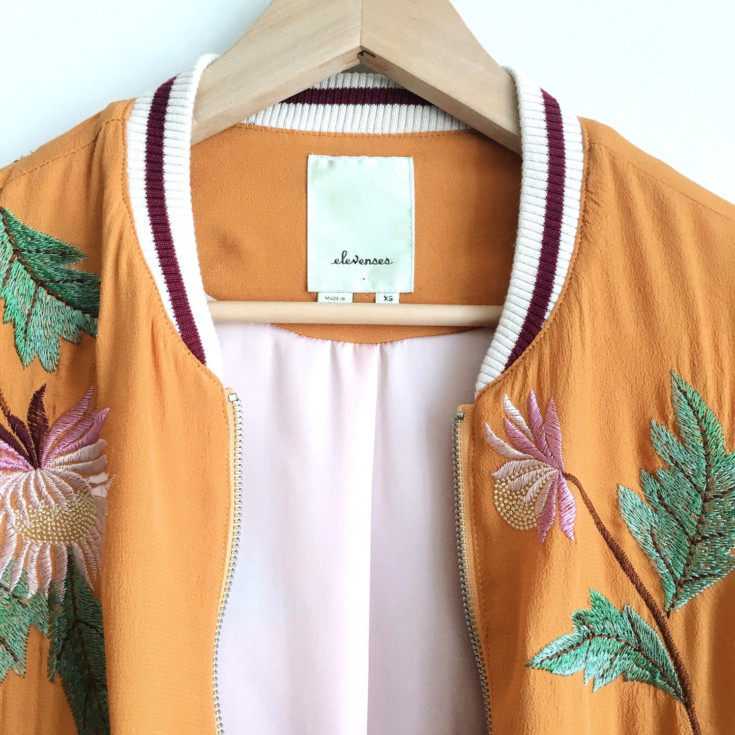 Elevenses embroidered solstice jacket - size xs