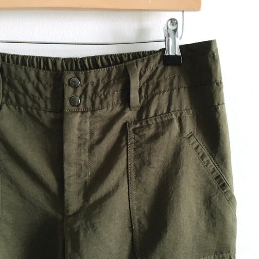 Elevenses Aubrey Satin Cargo Joggers - size 6