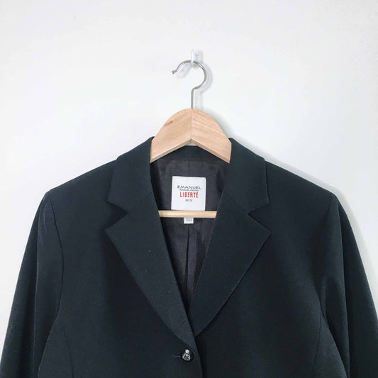 vintage 90's emanuel ungaro liberté blazer - size 10