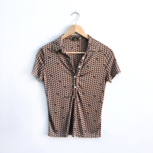 Vintage Fendi Polo - size 42 (xs)