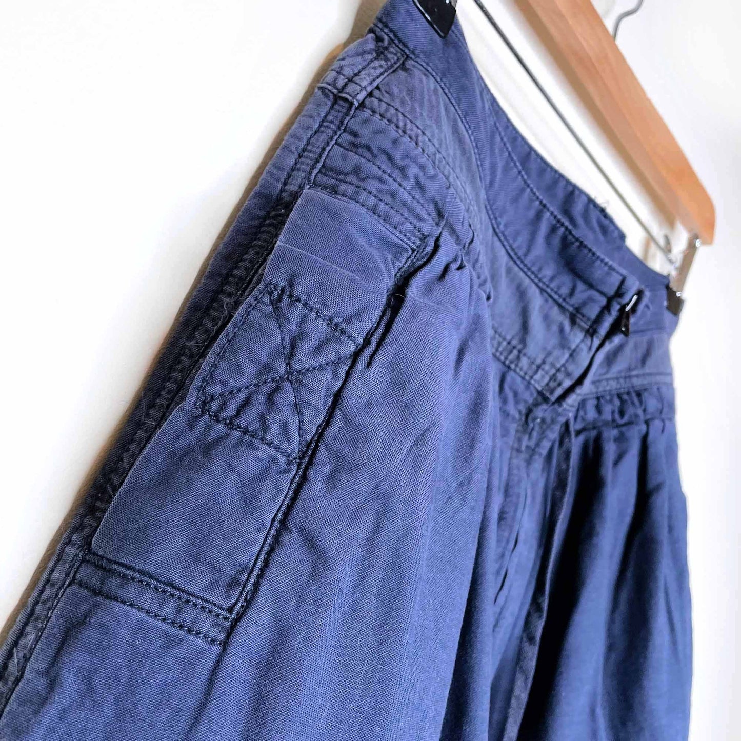 free people high rise cargo parachute pants - size 2