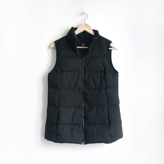 GAP down-filled puffer vest - size Small