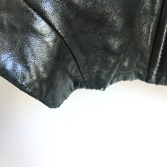 GAP leather moto jacket - size Medium