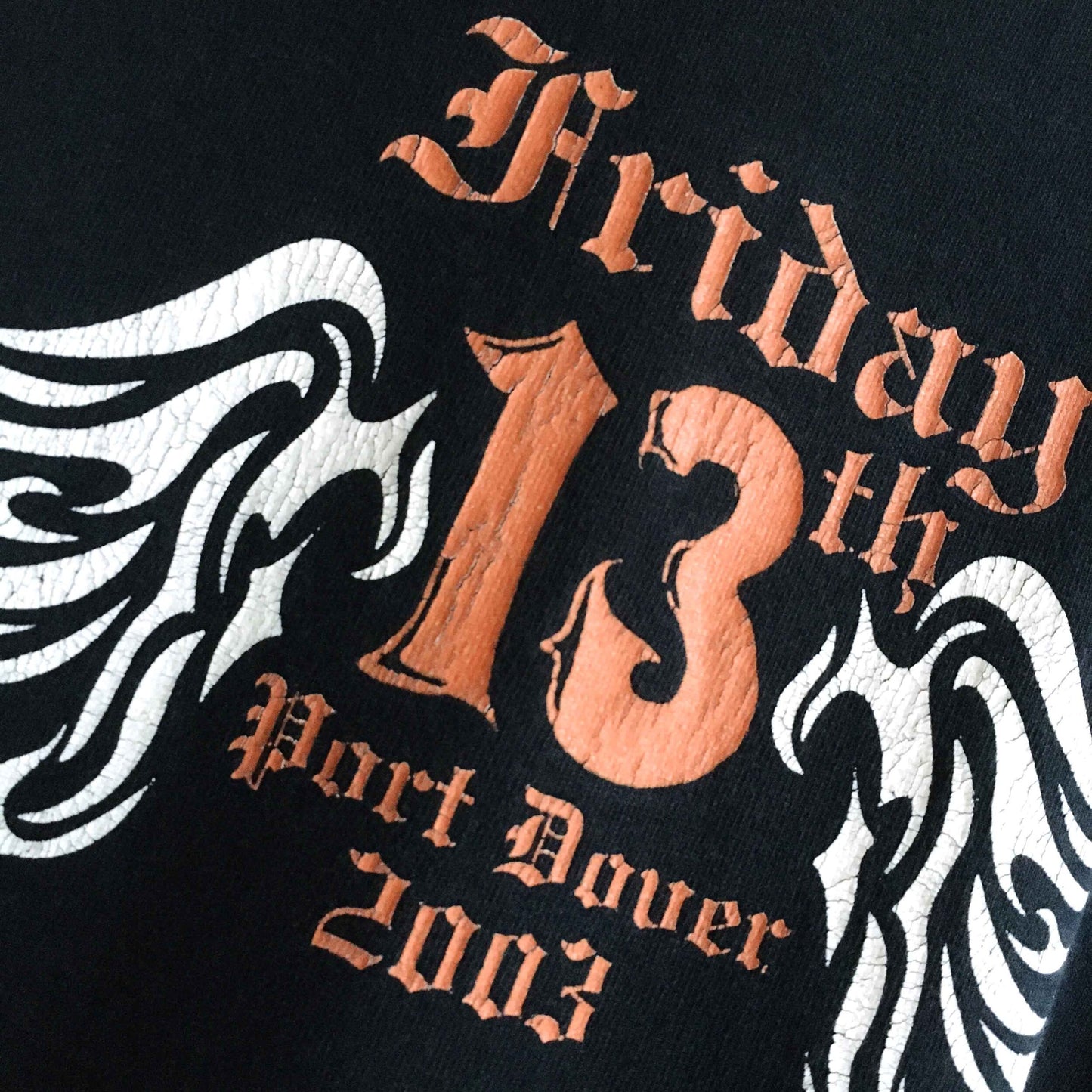 Vintage Harley Davidson Friday the 13th t-shirt - size xl