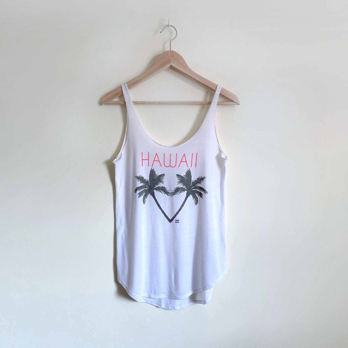 billabong hawaii palm tree tank - size small