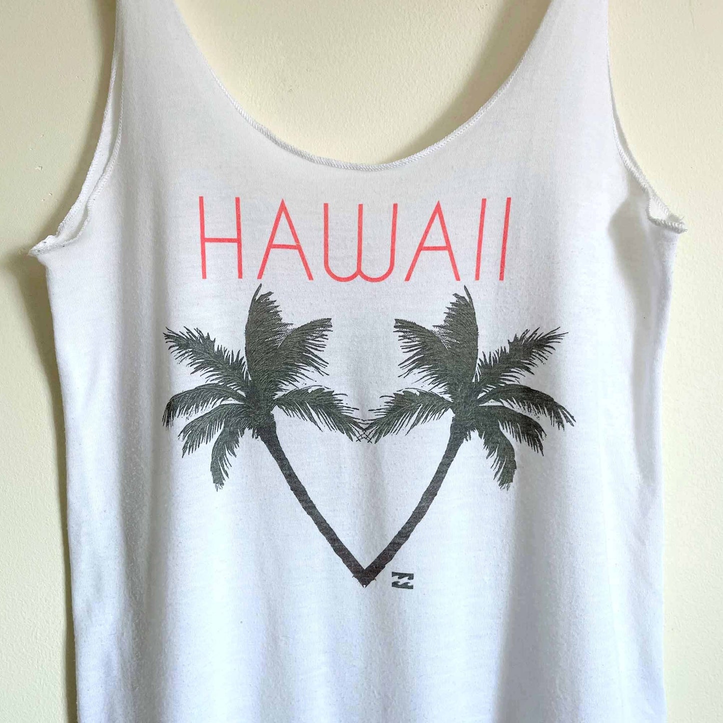 billabong hawaii palm tree tank - size small