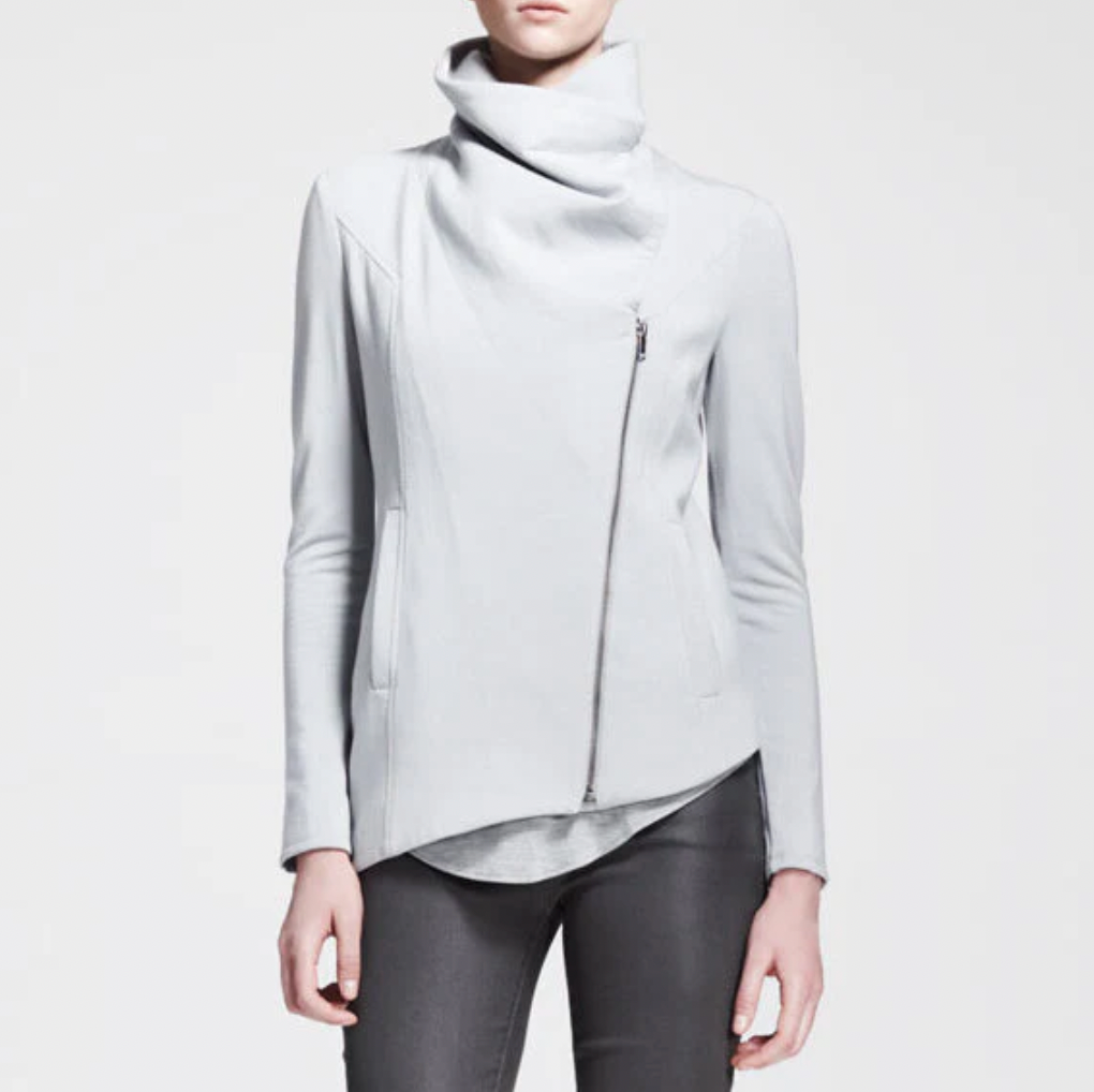 Helmut lang asymmetrical outlet sweater