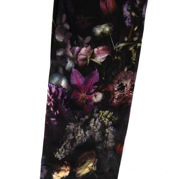 NWT Ted Baker Timilat shadow floral tapered pant - size 0