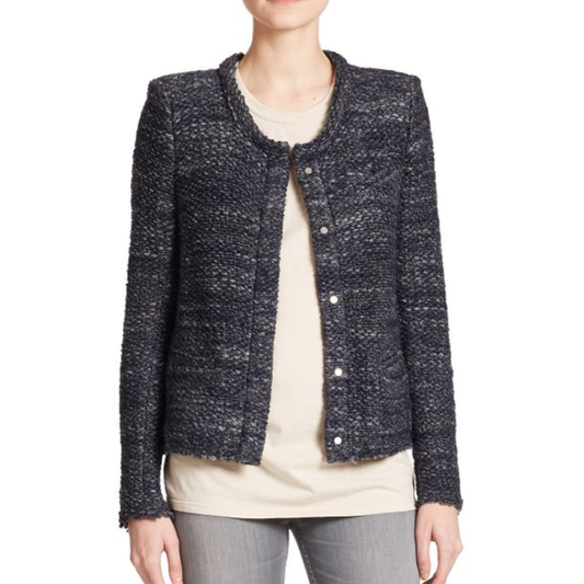 IRO Carene Boulcé Jacket in Navy - size 38