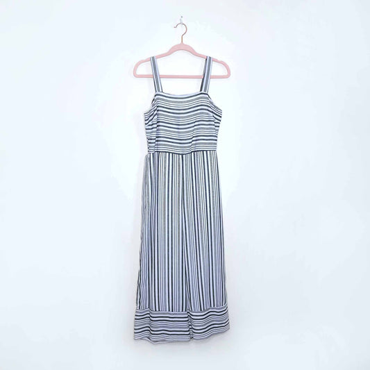 japna striped summer jumpsuit - size medium