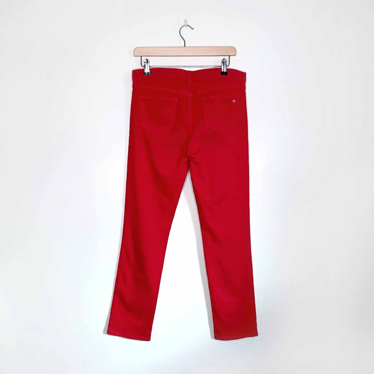 kate spade play hookey perry street red skinny jeans - size 30