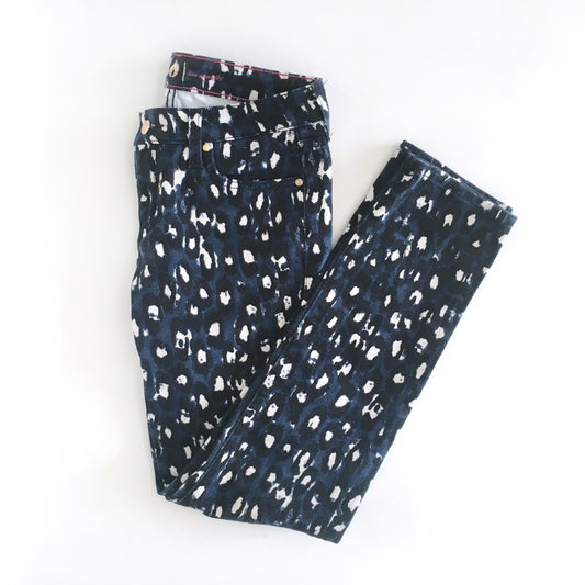 Kate Spade Broome St. Leopard Pants - size 26