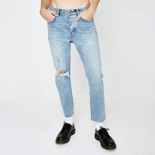 men's ksubi chitch chop billboard blue slim jeans - size 29