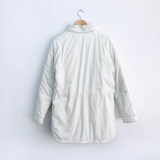 Lacoste White Parka - size 44