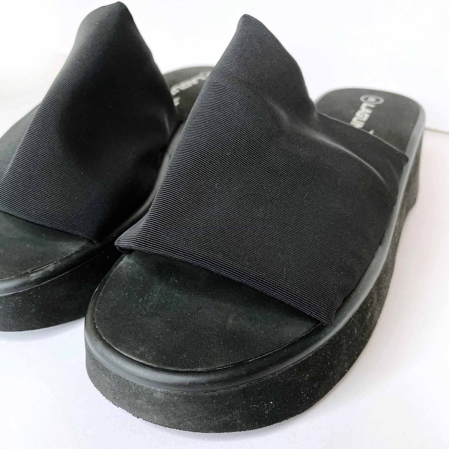 laguna chunky foam platform slides - size 8