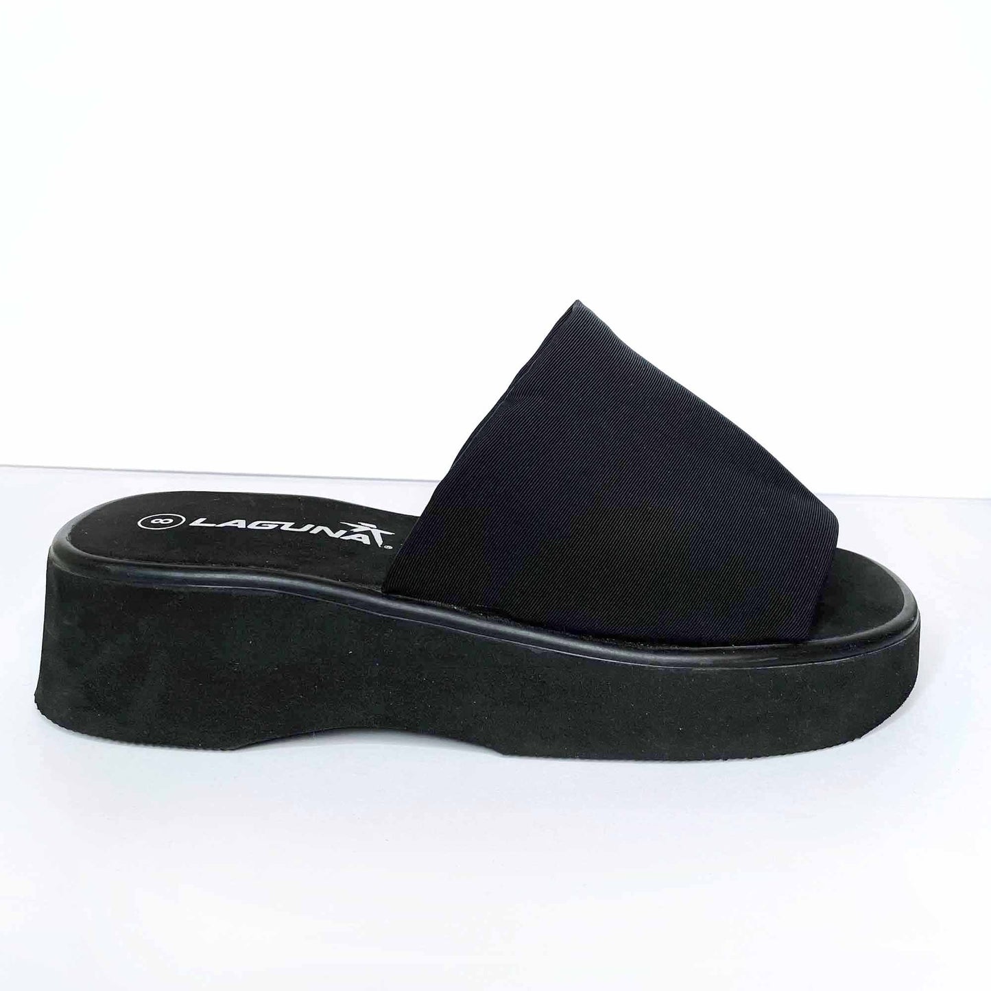 laguna chunky foam platform slides - size 8