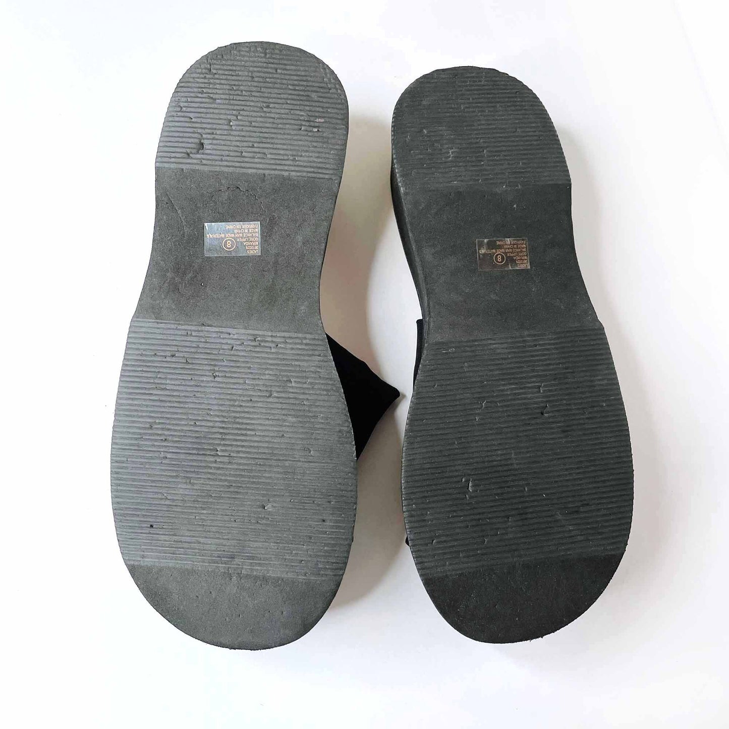 laguna chunky foam platform slides - size 8