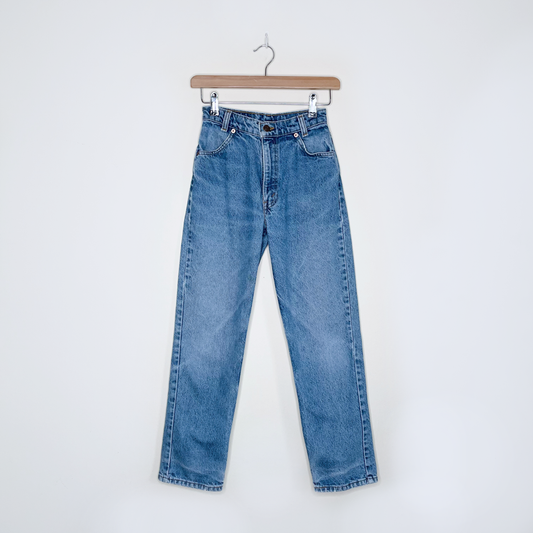 vintage 90s levi's orange tab 634 jeans - size 12 kids / 24 adult