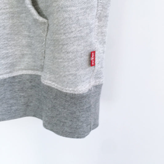 Levi's Loopback Athletic Grey Hoodie - size Small