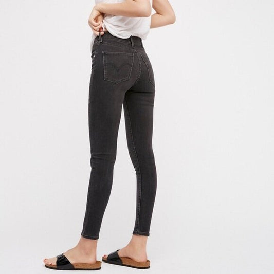 levi's mile high super skinny in faded ink - size 26