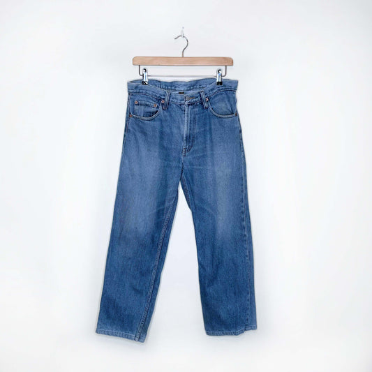 vintage 90's levi's 501 baggy blue jeans - size 32