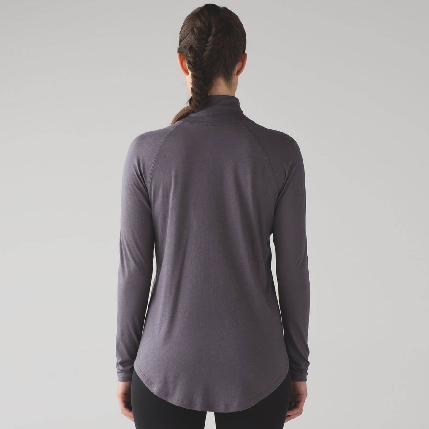 lululemon locarno lightweight pima cotton turtleneck - size 8/10