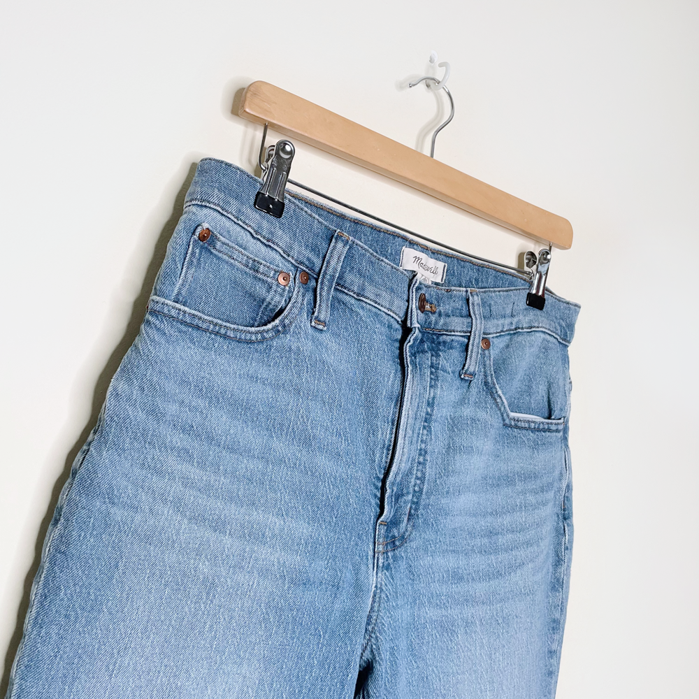 madewell the perfect vintage crop jean - size 30