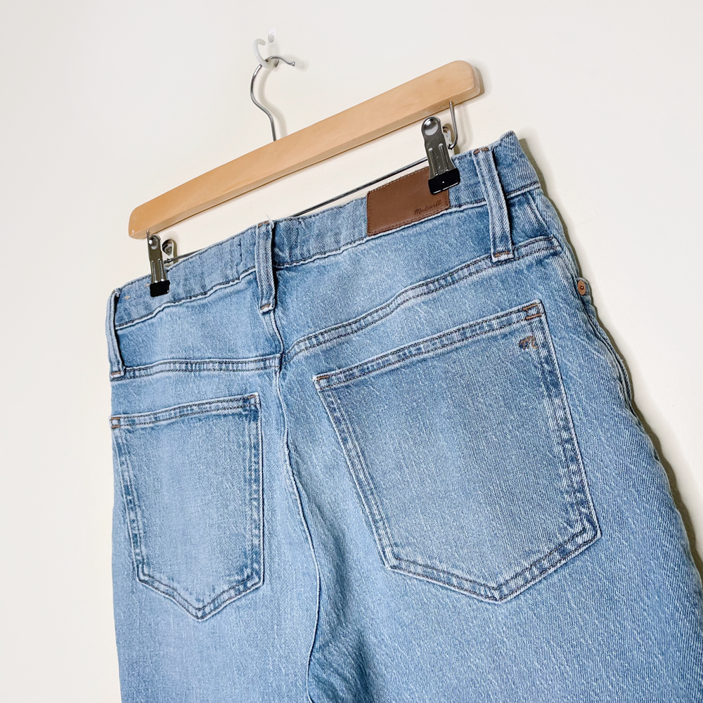 madewell the perfect vintage crop jean - size 30