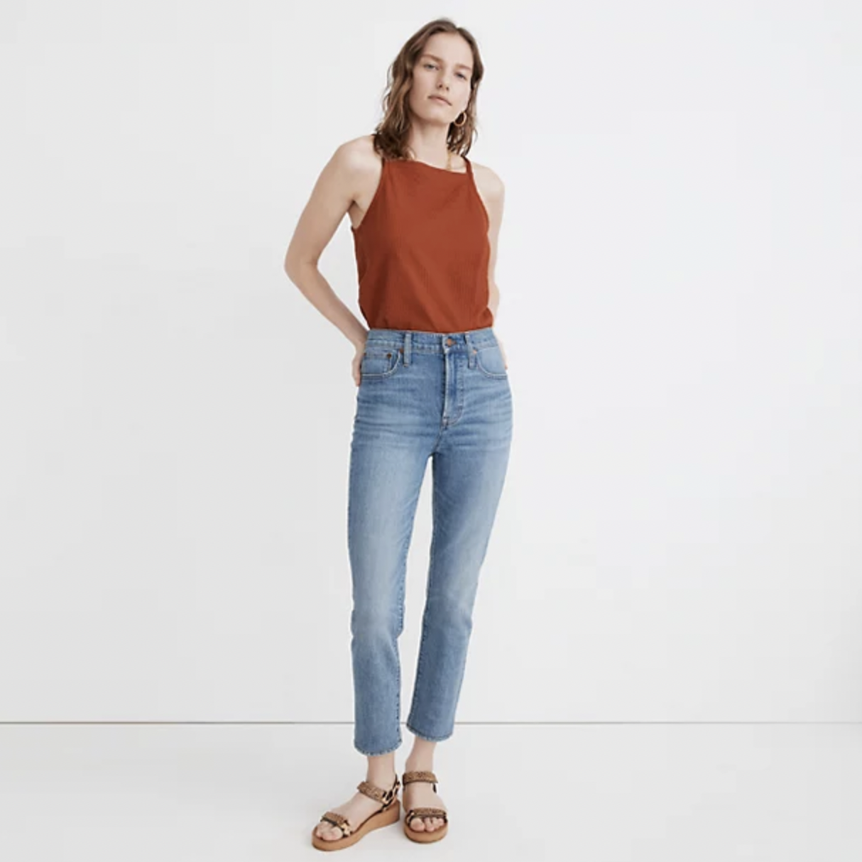 madewell the perfect vintage crop jean - size 30