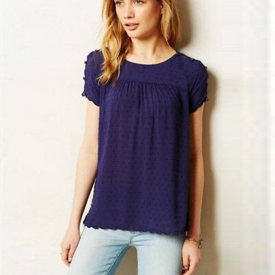 Maeve Keme Dotted Tee - size 4