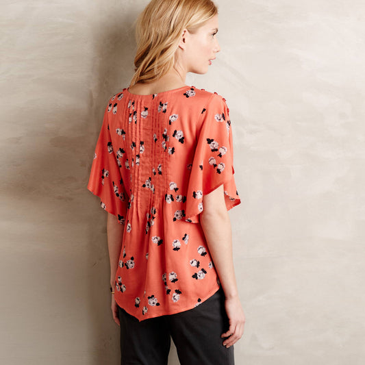 Maeve Fluttered Maya Blouse - size 2