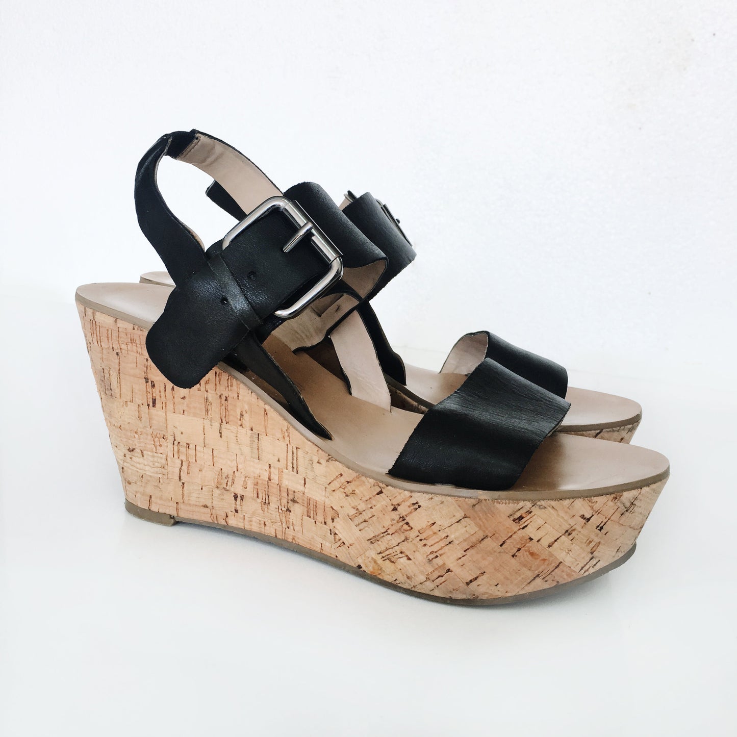 Marc Fisher M for Alie Platform Sandals - size 7