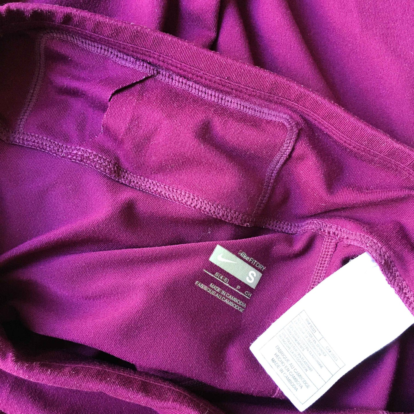 Nike knee-length workout leggings tights - size Small